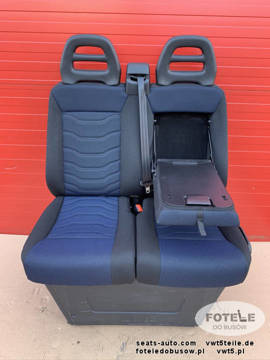 Iveco Daily VI 2014-2023 Seat double front bench cupholder passenger LHD